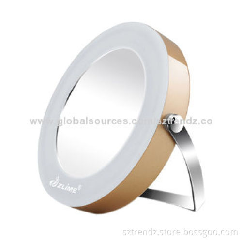 Mini Battery Operated Magnifying LED Lighted Makeup Mirror